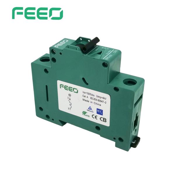 MCB 6KA 4P DC MCB Miniature Circuit Breaker Overcurrent Protection