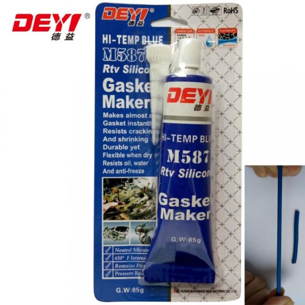 Professional Gasket Maker with High Temperature RTV Capabilities Designed for Sealing and Bonding in Industrial Settings