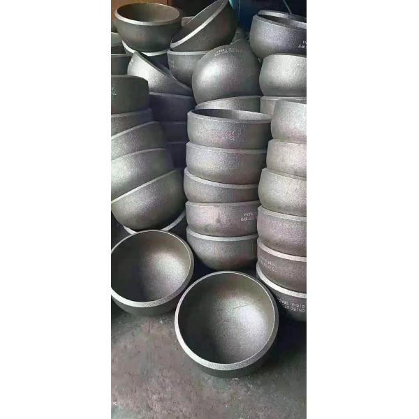 TOBO Stainless Steel Cap Pipe Fitting Black Pipe End For Connecting Pipes Socket Weld Cap