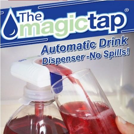 Electric Small Kitchen Tools Plastic Automatic Drink Dispenser For Milk Juice