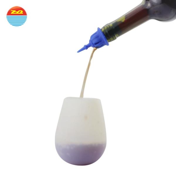 Christmas Creative Silicone Wine Bottle Stopper , Bordeaux Dome Shape Silicone Wine Corks