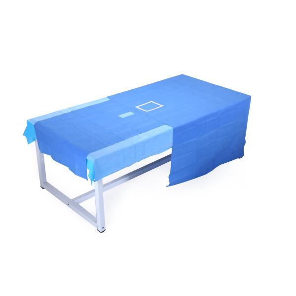Lithotomy Surgery Sterile Disposable Surgical Drapes , Operating Room Drapes
