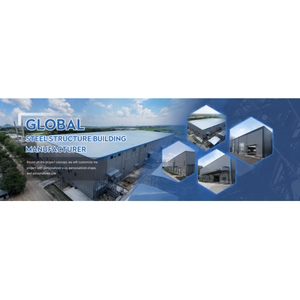 Customizable Dimensions High Load-Bearing Capacity Eco-friendly Prefabricated Steel Structure Factory Building