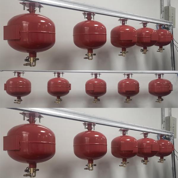 FM200 Hanging System With Solenoid Sensor Starting Mode And Storage Pressure Of 1.6MPa At 20C