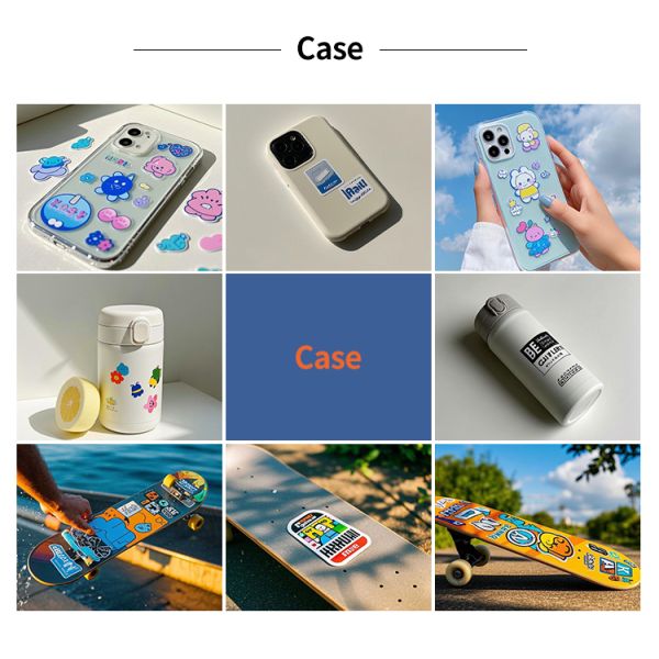 Mobile Phone case Water Cup Skateboard Pattern Printer Multifunctional Label Printer 3 Heads 30cm UV DTF Printer