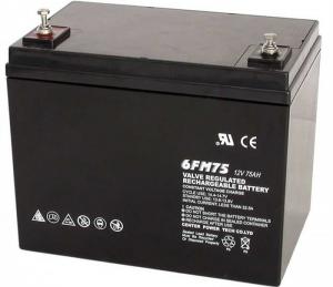 Quality UPS 75ah12v Deep Cycle Gel Battery Rechargeable With Big Capacity for sale