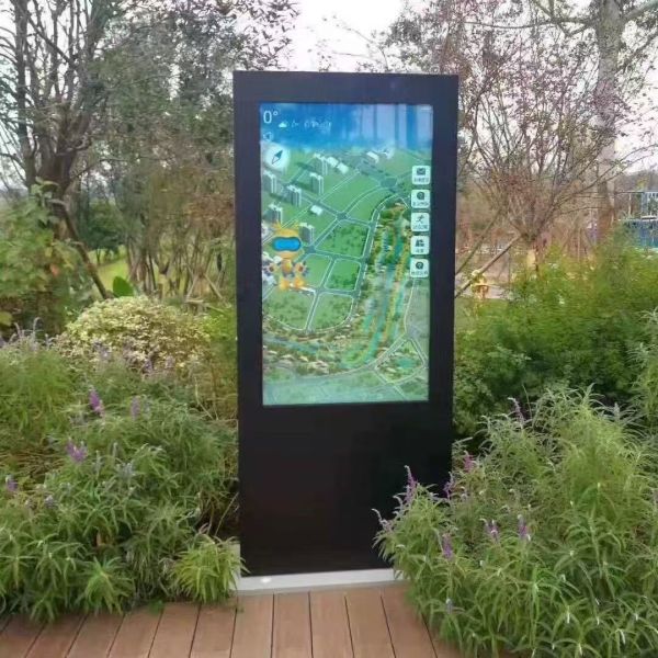 Windows Operating System Vertical Interactive Digital Sign Featuring Optional