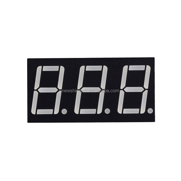 0.8 Inch 3 digit LED Seven Segment Display