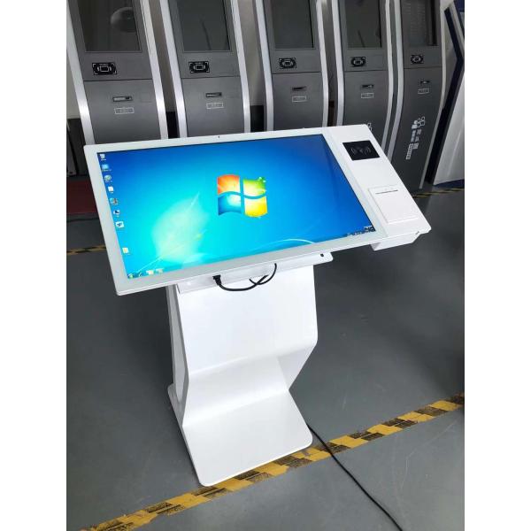 43 Inch PCAP Touch Screen Digital Kiosk Display With 2D QR Scanner