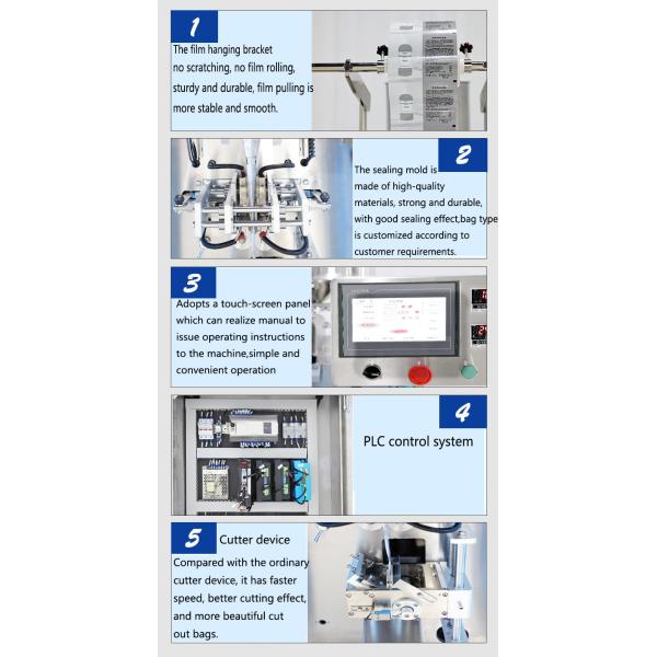 Multifunctional Liquid Food Packaging Machine for Butter / Chocolate Paste