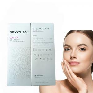 China Anti Wrinkle Facial Plastic Revolax Fine Lips Hydraulic Acid Injections For Face on sale