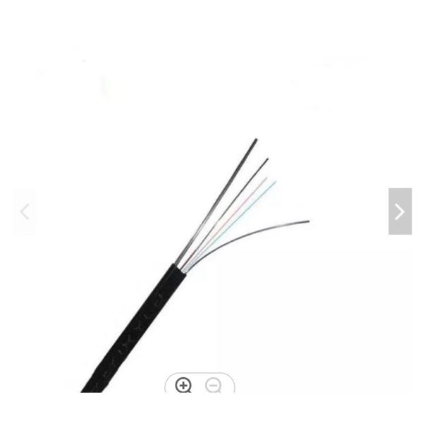 Indoor Outdoor 1 2 4core FTTH Drop Cable GJYXCH Singlemode Fiber Optic Cable