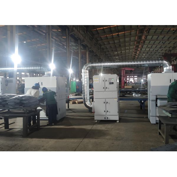 28KW Machine Power CNC Metal Plate Polishing Machine 2 Feed Motor