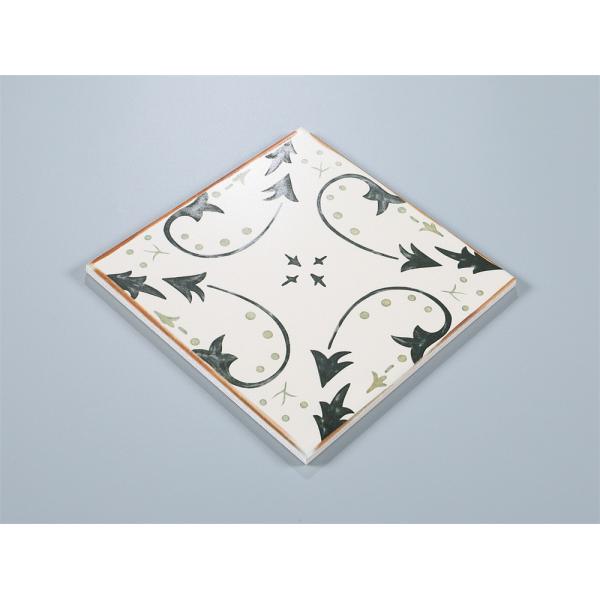 Beige 20x20cm Ceramic Rustic Tile for Indoor Walls