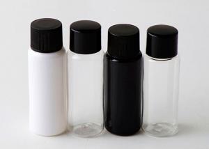 China Non Spill Plastic Tube Bottles , 20ml Capacity Plastic Shampoo Bottles With Pump on sale