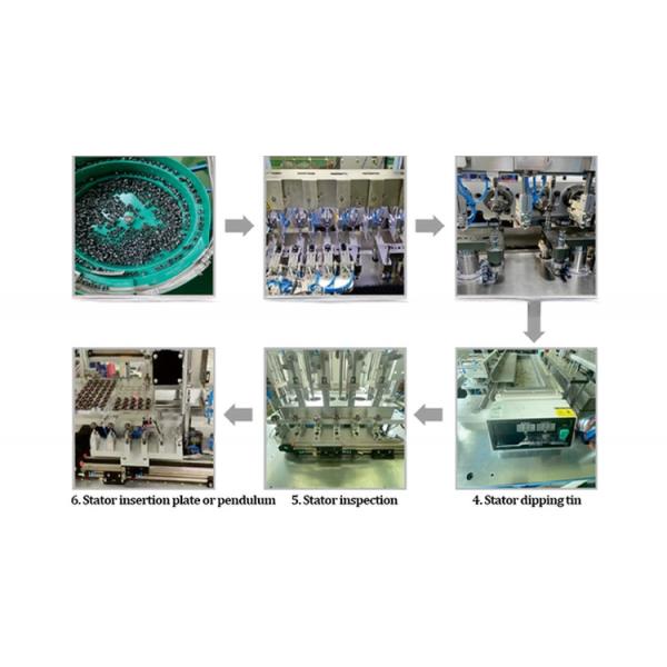 Winding for Magnetic Motor Stators and Micro-motor Automatic Processing of Cooling Fans