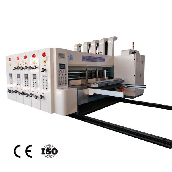 Computerized Corrugated Slotting Machine , Flexo Printing Machine For Corrugated Carton