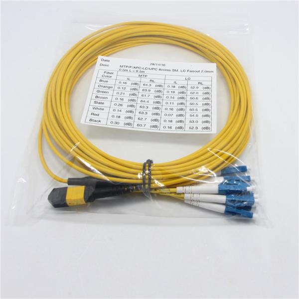 Singlemode Breakout LC DX 2.0mm Mtp Fiber Cable