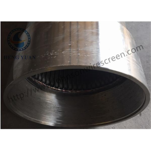 High Precision Wedge Wire Sieve Filters , Wedge Wire Mesh For Coal / Mine