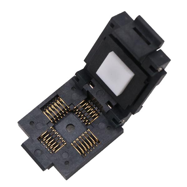 Lcc16 Run-in Socket Jlcc16 Programmer Adapter Socket 1.27mm Spacing Chip Size 7.6 * 7.6mm High-quality Chip Test S