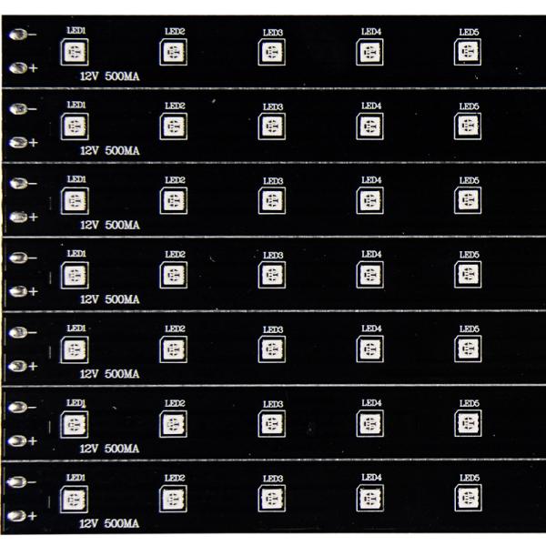 Routing V CUT Beveling LED Printed Circuit Board Custom OSP Surface