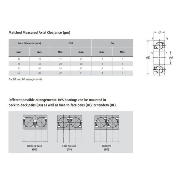 7007CTRDULP4 SKF FAG High Precision Angular Contact Ball Bearing Use For Air Compressor