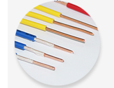 2.5mm Solid / Stranded Copper Industrial Flexible Cable H05V-K H07V-K
