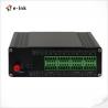 Industrial Serial To Fiber Optic Media Converter 4 Channel RS422 FC Port for sale