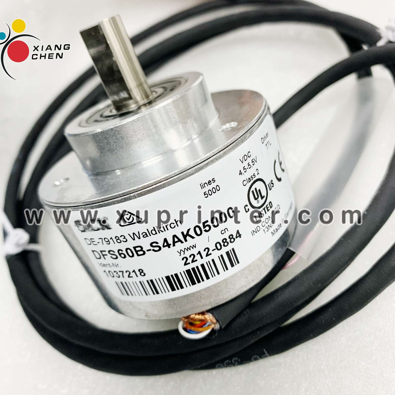 DO Original New DFS60B-S4AK05000 Incremental Encoder DFS60B Solid Shaft Pulse Encoder Lines 5000 for Muller Martini Spare Parts