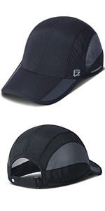 Custom Sports Golf Hat Fitted Solid Caps Performance Cap, Performance Running Hat, Stretchy Fabric with Vented Mesh