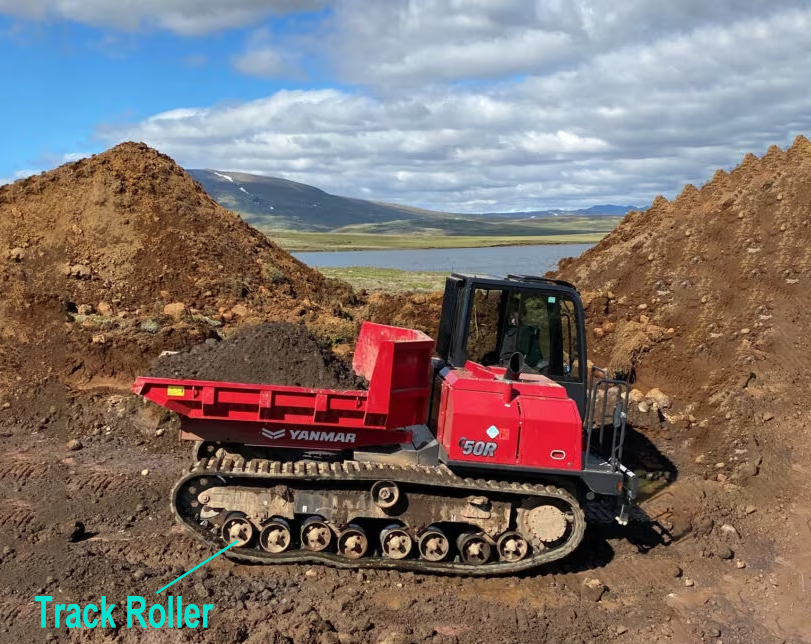 Track Roller C80R C80R-1 C80R-2 Crawler Carrier Undercarriage Components