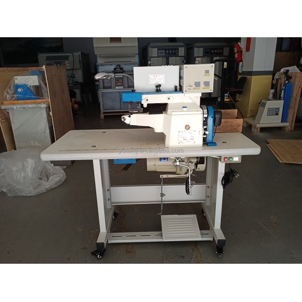 Compact YT-701-1A Automatic Hot-cementing Leather Midsole Edge Folding Machine with Machine Dimensions of 1200*550*1280 mm