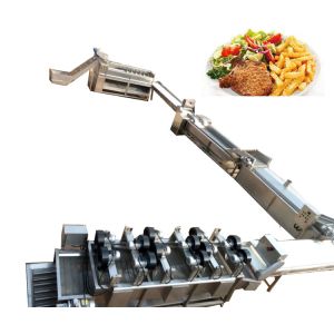 Commercial Automatic Potato Chips Making Machine Chips Slicer Machine