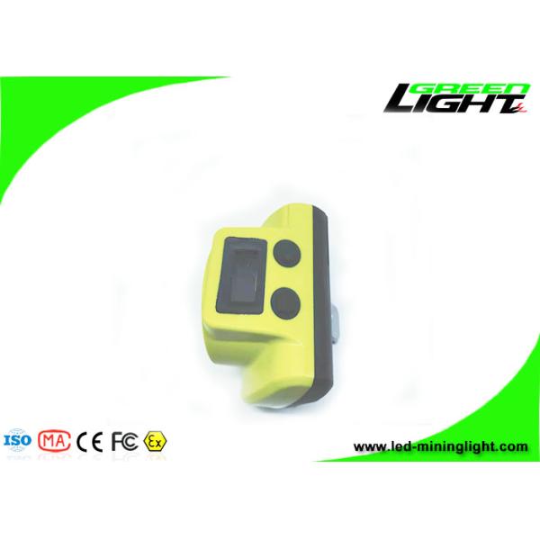 OLED Screen 18000 Lux LED Mining Cap Lights Explosion Proof 6.8Ah Cordless Rechargeable Miners Headlight