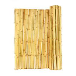 China 2x1.5m Bamboo Screen Wall With Frame Privacy Fence Panel For Garden Decoration on sale