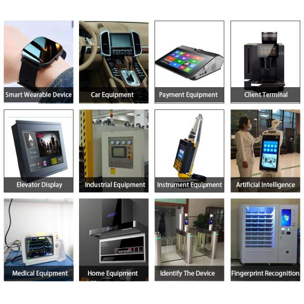 HD IPS TFT Display 4.3 Inch 1280x720 Resolution With LVDS Interface