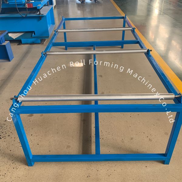 1220mm Width Panel Glazed Tile Roll Forming Machine with 18 Stations Roller and Chain Drive for Steel Construction