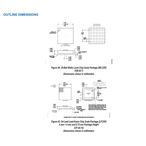 ADN8834ACPZ-R7 3A TEC Controller ±2.5°C Stability 2.7-5.5V Supply I2C Interface LFCSP-32 -40°C to +85°C