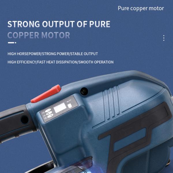 Portable Electric PP Strapping Tool for Easy Packaging Apply Strap Width 13-16mm