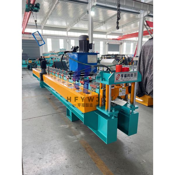 High Efficiency Automatic Forming PLC Control Ridge Tile Roll Forming Machine for Square Ridge Caps