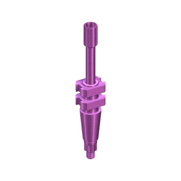 Iti Straumann Blx® Rb/Wb Impression Post Open Tray Transfer , Long , Guide Screw , L 24mm, titanium GR5 ELI