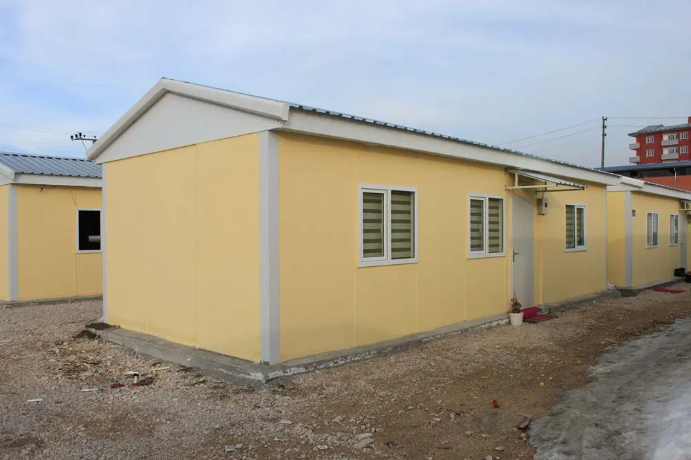T Type Prefabricated Building Solution with Fast Installation for Construction Sites, Industrial Camps and Temporary Housing Projects