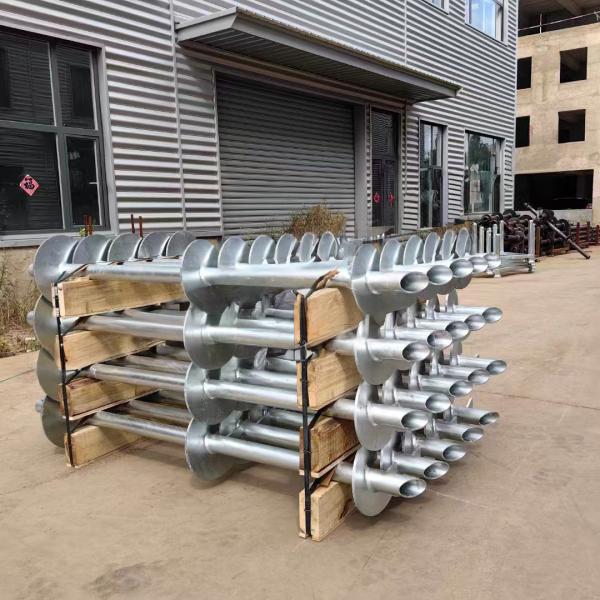 Source Helical Screw Piers Ground Anchors Helical Piles
