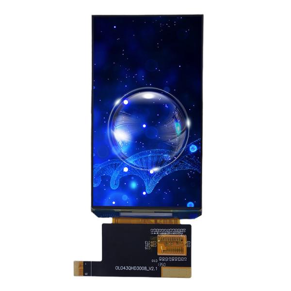 4.3 Inch AMOLED Display Module 540*960 Dots MIPI Interface Driving Ic RM69032 260 C/D