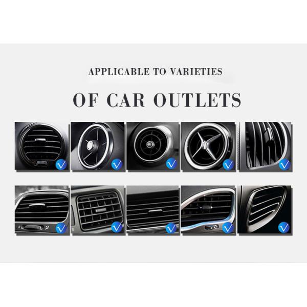 Mirror Silver Car Aroma Diffuser Aluminium Alloy Luxury Car Air Diffuser