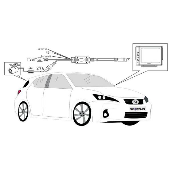 110 Degree 720P AHD 1.0MP Hidden Car Security Camera