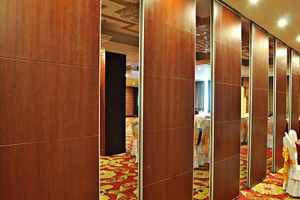 Office Separation Soundproof Accordion Folding Partition Walls For Banquet Hall