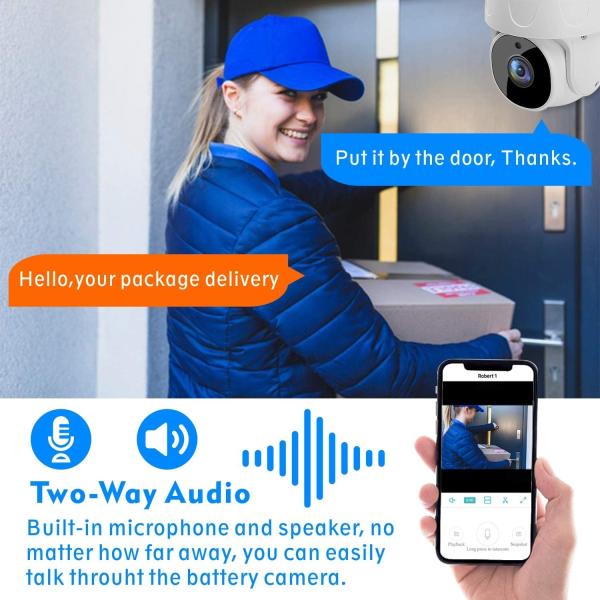 Indoor Plug In Security Smart Security Camera Dome With Alexa 1/3" CMOS