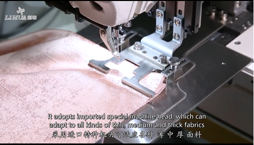 Hometextile Suitable Durable Imported Machine Head Automatic Curtain Pleating Machine
