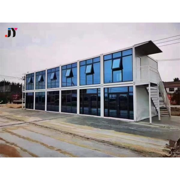 New Technology Container Office Steel Structure Frame Welded Flat Pack Container House as Dormitory